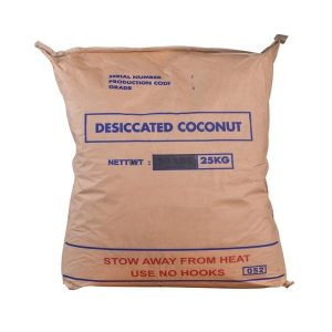 desiccated coconut low fat fine grade 25kg 1