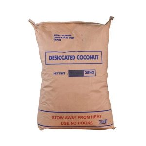 desiccated coconut low fat millrun grade – 25kg 1