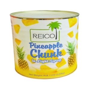 reico canned pineapple chunks – 3.03kg 1